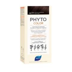 Phyto Color Permanente Haarkleuring Donkerbruin 4.77 Kit